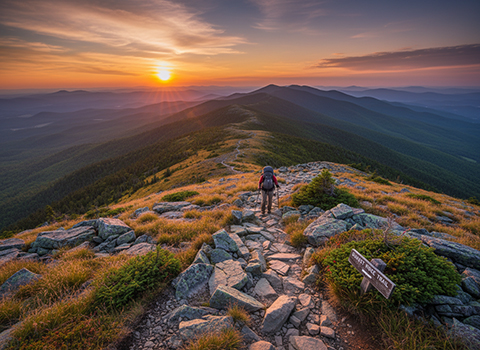 Mount Mansfield via Sunset Ridge Trail